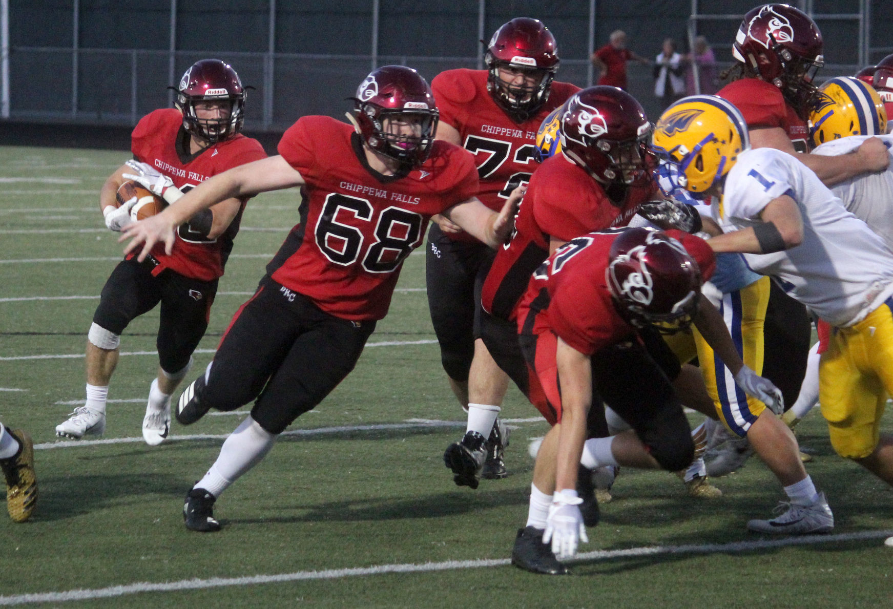 Rice Lake at Chi-Hi football 9-7-18